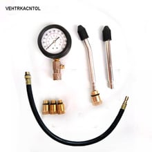 New Universal Auto Car Petrol Gas Engine Cylinder Compression Pressure Gauge Meter Tester Kit Set Tool 2024 - buy cheap