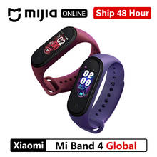 In Stock Global Xiaomi Mi Band 4 Color Screen Bracelet Heart Rate Fitness Newest miband 4 Bluetooth 5.0 50M Swimming Waterproof 2024 - buy cheap