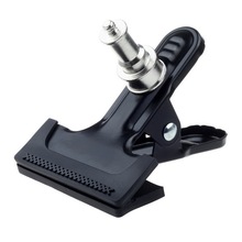 Metal Clamp Strong Clip With 1/4" Screw Adapter for DSLR Flash Light Stand 2024 - buy cheap
