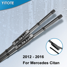 YITOTE-limpiaparabrisas para Mercedes Benz, Citan Fit, brazos de bayoneta, 2012, 2013, 2014, 2015, 2016 2024 - compra barato