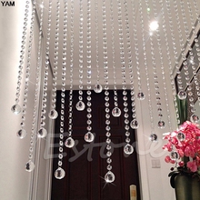 Clear Crystal Ball Lamp Prisms Part Wedding Decor Hanging Pendant 20mm 30mm 40mm 2024 - buy cheap