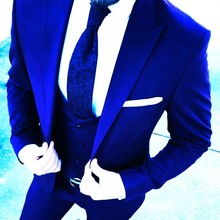 Novidade ternos masculinos lapela alta qualidade blazer padrinho de casamento blazer (jaqueta + calça + colete + gravata) cpo 2024 - compre barato