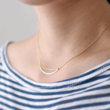 present 2018 New Fashion womens vintage long necklace jewelry simple Oval pendant necklaces colar Jewelry gifts 2024 - buy cheap