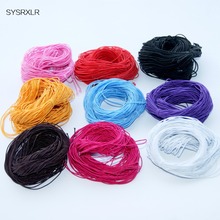Wholesale 9 Colors Choice 25 Meters 0.6 MM Beading Elastic Stretch Cord Beads Cord String Strap Rope Bead For Shamballa Bracelet 2024 - buy cheap
