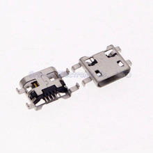 100pcs micro 5p usb connector female socket for huawei C8500 C8600 C8813 U8818 U8150 T8300 usb port 2024 - buy cheap