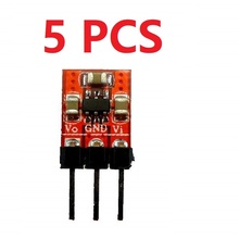 Convertidor de aumento para Arduino UNO MEGA2560 DUE Pro mini Breadboar, módulo de voltaje de 250MA, 3-5V a 5V, 5 uds. 2024 - compra barato