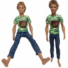 NK Fashion Prince Ken Casual Wear Doll Handmade Jacket Pants Outfits Trousers Clothes For Ken Dolls Accessories  Baby Toys 020D 2024 - buy cheap