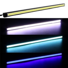 2x 12V Professional COB LED Waterproof Strip Car COB LED Lights DRL Fog Driving Daytime Running Lamp 20.5*0.8*0.8cm 2024 - buy cheap