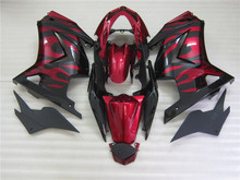 Motorcycle Fairing kits for Kawasaki red flame zx 250r 08-14 EX250 2008 2010 2014 ZX250R Ninja injection bodywork fairings kit 2024 - buy cheap