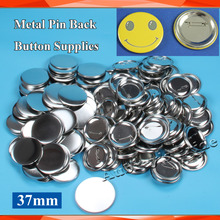 Free Shipping 1-1/2" 37mm 200 Sets NEW Pro All Steel  Badge Button Maker Pin Back Metal Pinback  Button Supply Materials 2024 - buy cheap
