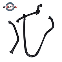 WOLFIGO 2pcs Crankshaft Exhaust Pipe Car Engine Crank Case Breather Hose For VW Passat Audi A4 A6 A8 078103223B 078103224R 2024 - buy cheap