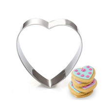 Love Heart Cookie Tools Cake Stencil Kitchen Cupcake Decoration Template Mold Cookie Coffee Stencil Mold Baking 2024 - buy cheap