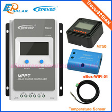 EPsolar EPEVER-controlador de carga solar 30a, regulador solar MPPT 12v2 4v, funcionamiento automático max pv 100v con medidor remoto MT50 Tracer3210AN 2024 - compra barato