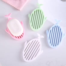 Portable Cute Whale Shaped Soap Dish Box Home Bathroom Soap Holder Case Tray Creative Soap Container Hollow Out Draining Travel 2024 - buy cheap