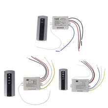 Receptor de interruptor de Control remoto inalámbrico, 1 canal, 2 canales, 3 canales, lámpara de encendido/apagado, transmisor, envío directo 2024 - compra barato