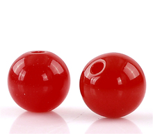 DoreenBeads Acrylic Spacer Beads Round Red 8mm Dia,300PCs(B22452), yiwu 2024 - buy cheap