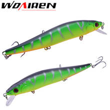 1 pçs duro isca de pesca inverno minnow gelo mar 23g 13.5cm equipamento de pesca kit jig wobbler isca jerk inverno isca 2024 - compre barato