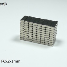 10 50 100 200PCS/LOT N35 Neodymium Magnet 6*2*1 Powerful NdFeB Magnet 6x2x1 Strong Block Permanent Magnets 6 x 2 x 1 2024 - buy cheap