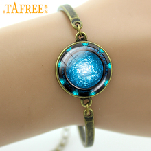 TAFREE Vintage Solar System Bracelet Galaxy Universe Nebula New Fashion Space Portal Stargate Atlantis Women Jewellery Gift B722 2024 - buy cheap