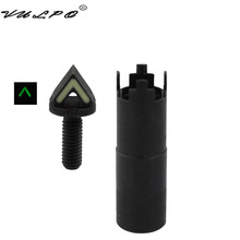 VULPO Rifle Airsoft Luminous Front Sight Post Replacement Part With Fitted Install Tool 2024 - buy cheap