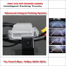 Car Rear Camera For Ford C/S-Max / Mondeo 2009-2012 Backup Reverse NTSC RCA AUX HD SONY Intelligent Parking Tracks CAM 2024 - buy cheap