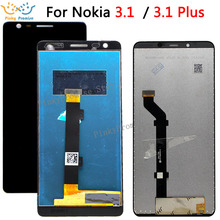 Для Nokia 3,1 ЖК-дисплей и сенсорный экран дигитайзер в сборе Замена для Nokia 3,1 plus ЖК + Инструменты 2024 - купить недорого