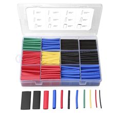 SHGO-560Pcs Heat Shrink Tubing Electrical Insulation Tube Heat Shrink Wrap Cable Sleeve 5 colors 12 sizes 2024 - buy cheap