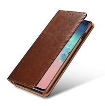 Luxury Ultrathin Flip Leather Cover for Galaxy S10 S10+ Plus S10E Protection Wallet Card Slot Case for Sumsang S10 S10E S10+Plus 2024 - buy cheap