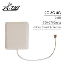 Antena para celular gsm, 700mhz-2700hz, 2g, 3g, 4g, lte, telefone móvel, n, tipo 9dbi, ganho, painel interno, antena para intensificador de sinal 2024 - compre barato