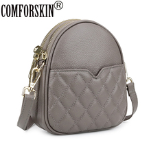 COMFORSKIN New Arrivals Girl's Geometric Mobile Bag 2019 High Quality Woman Messenger Bag Hot Brand Preppy Style Cross-body Bag 2024 - buy cheap