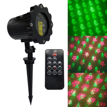 BEIAIDI Waterproof 8 Pattern R&G Christmas Laser Projector Outdoor Full Star Red Green Laser Light Garden Landscape Stage Lamp 2024 - buy cheap