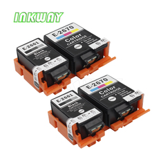 INK WAY Black 266 ,Tri-Colour 267  Replacement  Ink Cartridge for WF-100W, T2661 T2670 ink,2 sets 1 lot,free shipping 2024 - buy cheap