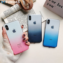 NYFundas case for Apple iphone XS MAX XR XS case 360 degree slim Protective soft tpu cover case for iphone 6 6s 7 8 plus luxury 2024 - buy cheap