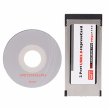 Планшет-OOTDTY PCI-E PCI Express к 2 портам USB 3,0 34 мм Адаптер конвертера карты Expresscard-sata к usb 2024 - купить недорого