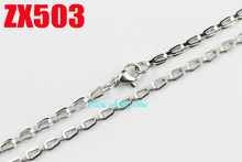 3mm stainless steel necklace women's men's religious necklace fashion sweater chain jewelry 20pcs ZX503 2024 - buy cheap