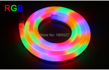 Tira flexible de luces LED de neón RGB, 80LED/m, resistente al agua IP68, 110V, 220V 2024 - compra barato