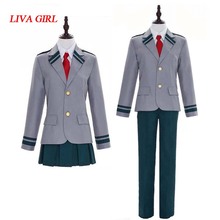 Boku No H ero Academia AsuiTsuyu Yaoyorozu Momo School Uniform My Hero Academy OCHACO URARAKA Midoriya Izuku Cosplay Costume 2024 - buy cheap
