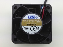 Avc db04028b12u 4028 12 v servidor 1u caixa do computador fã 4 cm 2024 - compre barato