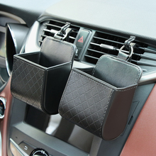 Коробка-органайзер в автомобиль, сумка на выход, приборную панель, подвесная кожаная универсальная для Lexus RX300 RX330 RX350 IS250 LX570 is200 is300 ls400 2024 - купить недорого