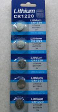 Free shipping 10pcs/lot 3V CR1220 lithium button battery coin cell 2024 - buy cheap