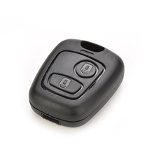 Hot New Case 2 Buttons Remote Key Case Shell Cover Housing Fob for Peugeot 107 207 307 407 106 206 306 406 JLD 2024 - buy cheap