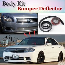 Bumper Lip Deflector For Nissan Cedric / Gloria Y34 Front Spoiler Skirt For TopGear Friends Car Tuning View / Body Kit / Strip 2024 - buy cheap