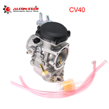 Alconstar- CV40 40mm Motorcycle Carburetor Carb Fit for Harley CV40 Road King Super Electra Glide FatBoy Carb Assembly Racing 2024 - buy cheap