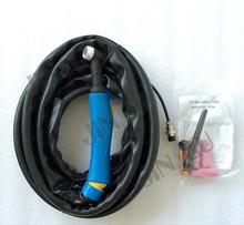 WP-26 TIG welding torch,4M length, air cooled( blue torch head) gas and cable whole 2024 - buy cheap