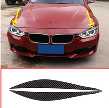 Tiras de luces antiniebla delanteras para coche, accesorios embellecedores de tapa de ojo, fibra de carbono Real, para BMW Serie 3, 4, F30, F32, F33, F36, años 2013 a 2019, 2 uds. 2024 - compra barato