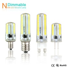 Mini G9 Led Light G4 Led Lamp 220V 110V E11 E12 E14 E17 G8 Dimmable SMD3014 Spotlight 64 152 Leds Sillcone Light for Chandelier 2024 - buy cheap