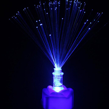 Luminária led de fibra óptica para decoração, crianças, feriados, casamentos, presente, bateria, iluminação noturna 2024 - compre barato