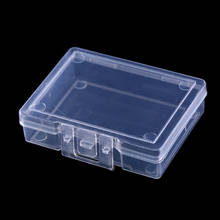 1pcs Transparent Strength Plastic Storage Box Container Case For Nail Drill Bit Files Holder Container Case Display Organizer 2024 - buy cheap