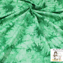 Мягкая льняная хлопчатобумажная ткань 50x140 см, свежие зеленые ткани для шитья одежды, одежды, платьев, 1 шт./лот 2024 - купить недорого