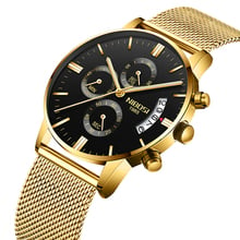NIBOSI-reloj analógico de cuarzo para hombre, cronógrafo deportivo de marca superior de lujo, resistente al agua, estilo militar 2024 - compra barato